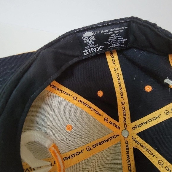 OVERWATCH Video Game Snapback Adjustable Adult Hat - Blizzard Video Game by Jinx - Picture 5 of 8